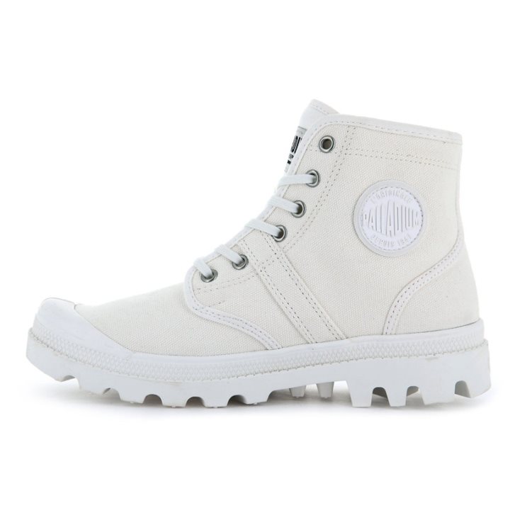 Bottes Palladium Pallabrousse Femme Blanche | FR JXN025P